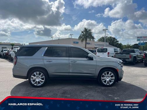 Sterling Gray Metallic 2024 Chevrolet Tahoe 4WD High Country