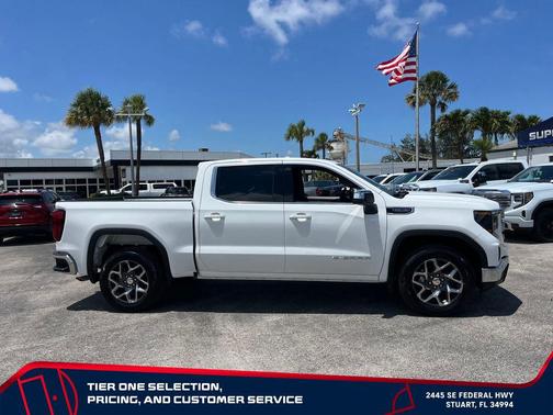Summit White 2026 GMC Sierra 1500 SLE