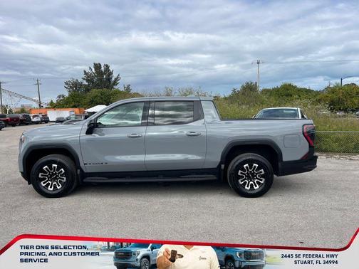 Thunderstorm Gray 2026 GMC Sierra EV Standard Range Elevation