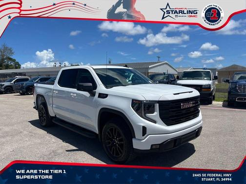 Summit White 2026 GMC Sierra 1500 Elevation
