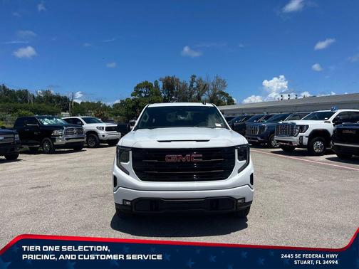 Summit White 2026 GMC Sierra 1500 Elevation