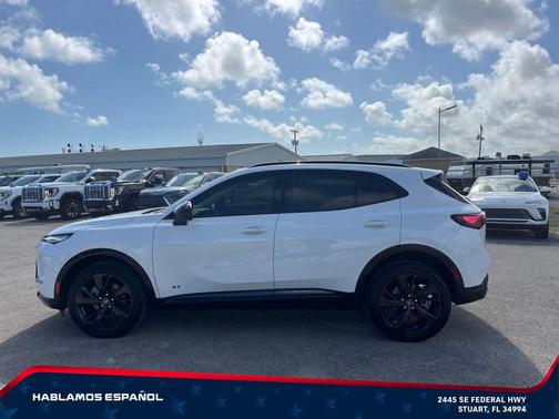 Iridescent White Tricoat 2026 Buick Envision Sport Touring AWD