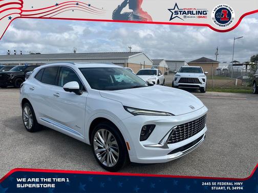 Iridescent White Tricoat 2026 Buick Envision Avenir AWD