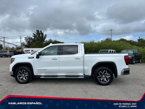 Summit White 2026 GMC Sierra 1500 SLT