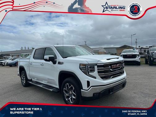 Summit White 2026 GMC Sierra 1500 SLT