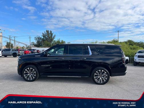 Black 2025 Chevrolet Suburban 2WD High Country