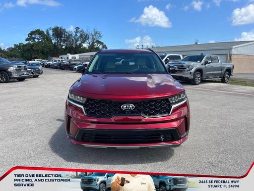 Passion Red Tintcoat 2021 Kia Sorento S