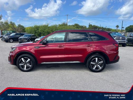 Passion Red Tintcoat 2021 Kia Sorento S