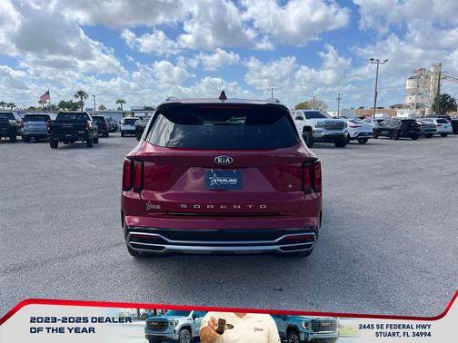 Passion Red Tintcoat 2021 Kia Sorento S