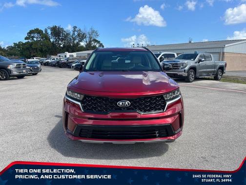 Passion Red Tintcoat 2021 Kia Sorento S