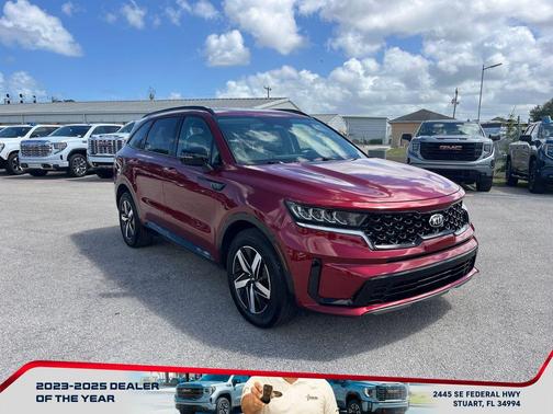 Passion Red Tintcoat 2021 Kia Sorento S