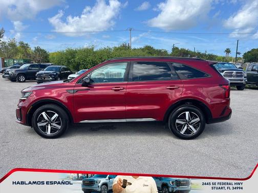 Passion Red Tintcoat 2021 Kia Sorento S
