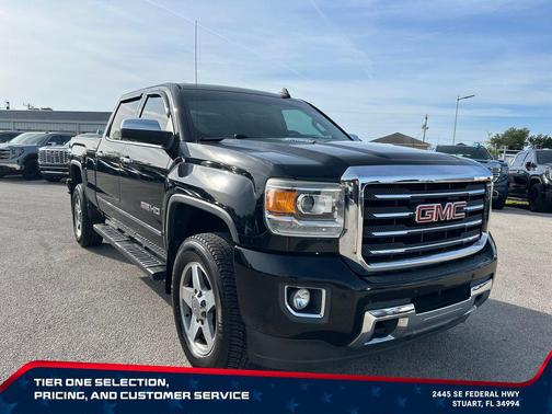 Onyx Black 2016 GMC Sierra 2500 SLT