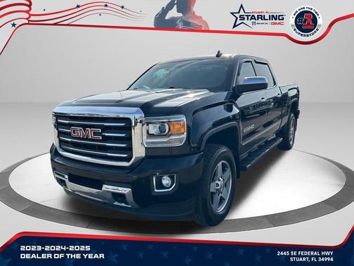 Onyx Black 2016 GMC Sierra 2500 SLT