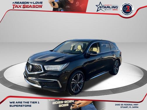 Majestic Black Pearl 2020 Acura MDX 3.5L w/Technology Package