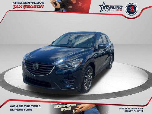 Deep Crystal Blue Mica 2016 Mazda CX-5 Grand Touring