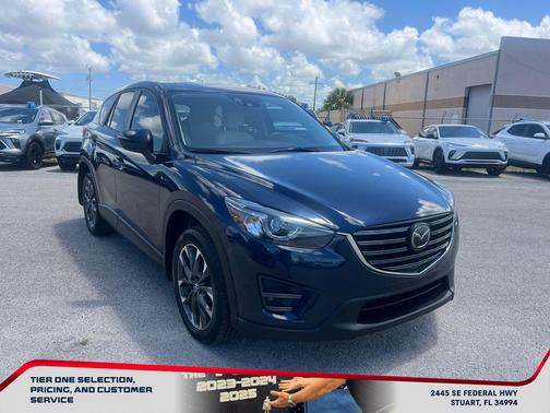 Deep Crystal Blue Mica 2016 Mazda CX-5 Grand Touring