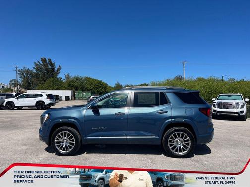 Downpour Metallic 2026 GMC Terrain Denali