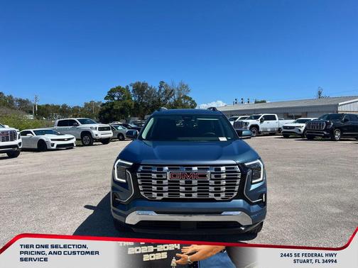 Downpour Metallic 2026 GMC Terrain Denali