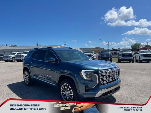 Downpour Metallic 2026 GMC Terrain Denali