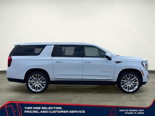 Glacier White Tricoat 2026 GMC Yukon XL Denali