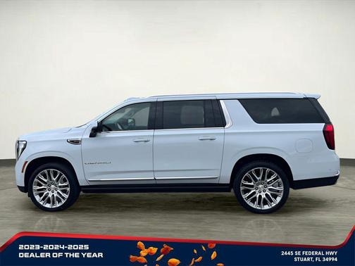 Glacier White Tricoat 2026 GMC Yukon XL Denali