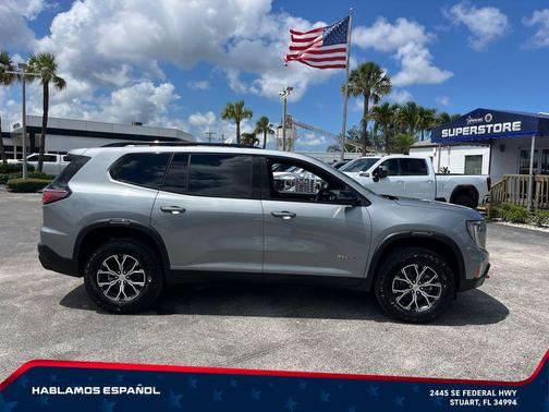 Sterling Metallic 2026 GMC Acadia AT4 AWD