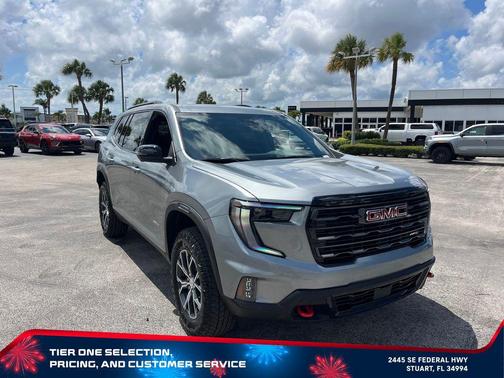 Sterling Metallic 2026 GMC Acadia AT4 AWD