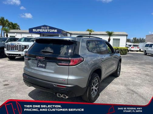 Sterling Metallic 2026 GMC Acadia AT4 AWD