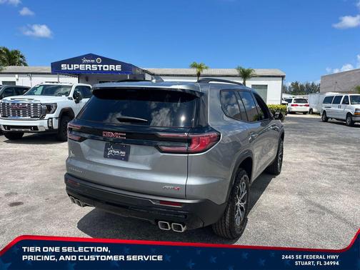 Sterling Metallic 2026 GMC Acadia AT4 AWD