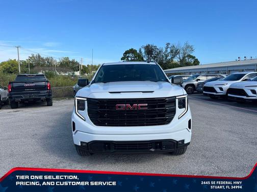 Summit White 2026 GMC Sierra 1500 Elevation