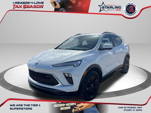 Summit White 2026 Buick Encore GX Sport Touring