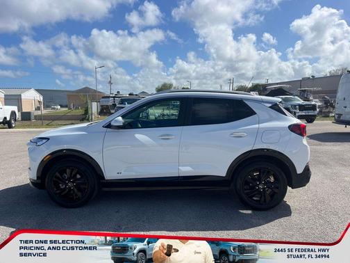 Summit White 2026 Buick Encore GX Sport Touring