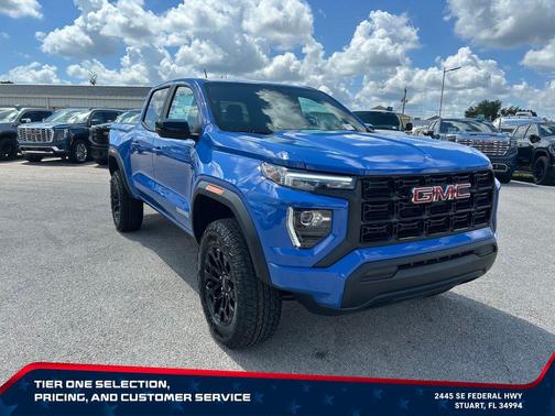 Rapids Metallic 2026 GMC Canyon Elevation