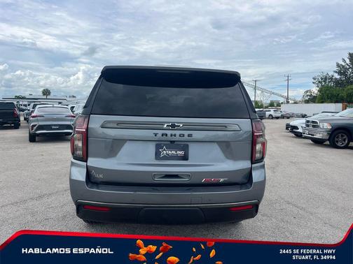 Satin Steel Metallic 2022 Chevrolet Tahoe 4WD RST