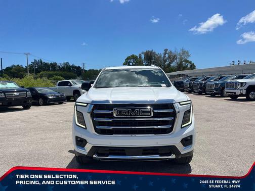 Summit White 2026 GMC Yukon 4WD Elevation