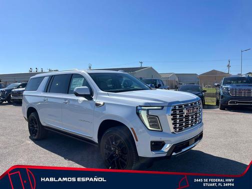 Glacier White Tricoat 2026 GMC Yukon XL Denali