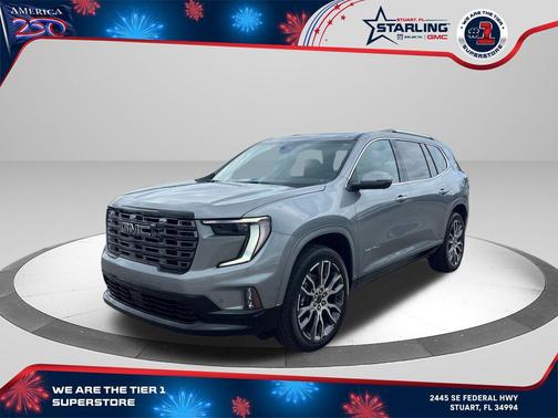 Sterling Metallic 2026 GMC Acadia Denali