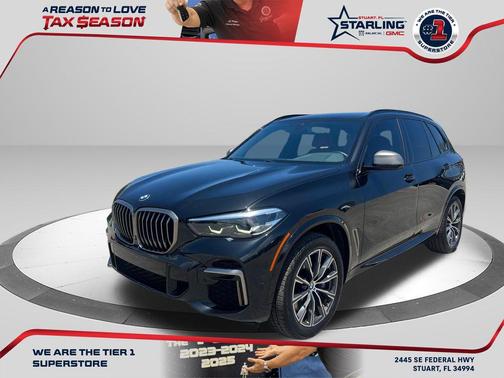 Black Sapphire Metallic 2022 BMW X5 M50i