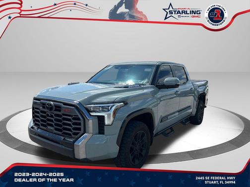 Lunar Rock 2024 Toyota Tundra Hybrid Platinum