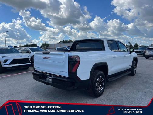 Summit White 2026 GMC Sierra EV Extended Range Elevation