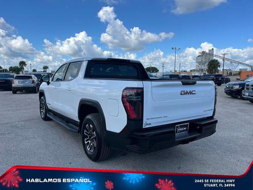 Summit White 2026 GMC Sierra EV Extended Range Elevation
