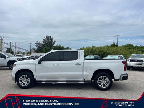 Summit White 2024 Chevrolet Silverado 1500 LTZ