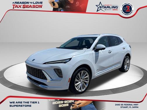 Iridescent White Tricoat 2026 Buick Envision Avenir AWD