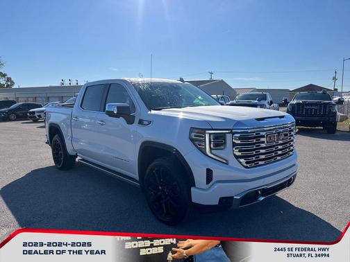Glacier White Tricoat 2026 GMC Sierra 1500 Denali
