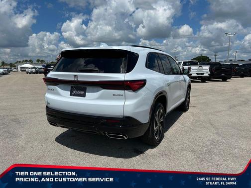 Iridescent White Tricoat 2026 Buick Enclave Sport Touring