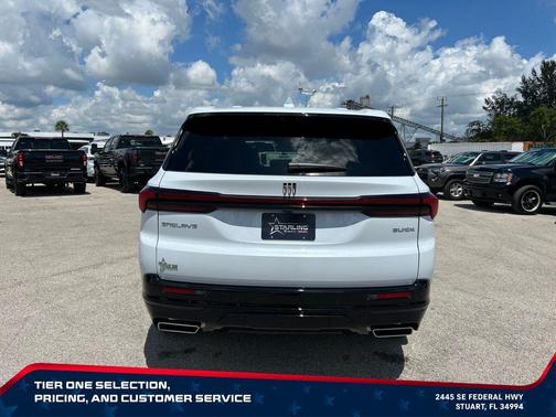 Iridescent White Tricoat 2026 Buick Enclave Sport Touring
