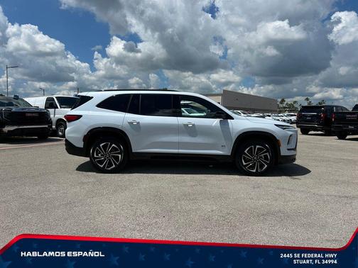 Iridescent White Tricoat 2026 Buick Enclave Sport Touring