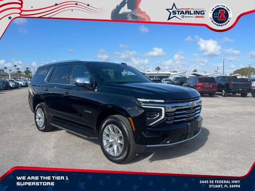 Black 2025 Chevrolet Tahoe Premier