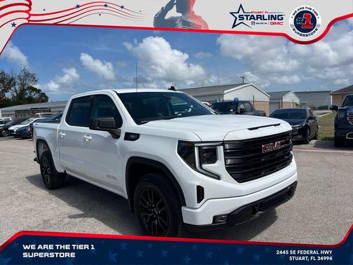 Summit White 2026 GMC Sierra 1500 Elevation